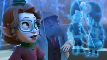 Картинка мультфильмы saving santa спасти санту