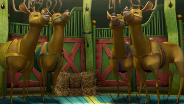 Картинка мультфильмы saving santa спасти санту