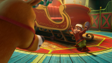 Картинка мультфильмы saving santa спасти санту