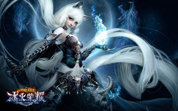 Картинка mainland addict glory видео игры ~~~другое~~~ хвост ушки магия взгляд девушка