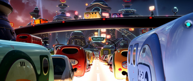 Обои картинки фото escape, from, planet, earth, мультфильмы, побег, с, планеты, земля