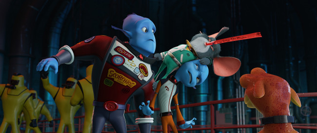 Обои картинки фото escape, from, planet, earth, мультфильмы, побег, с, планеты, земля