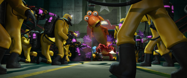 Обои картинки фото escape, from, planet, earth, мультфильмы, побег, с, планеты, земля