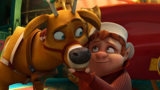 Обои картинки фото мультфильмы, saving, santa, спасти, санту