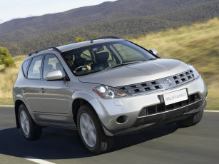 Картинка автомобили nissan datsun murano серый z50 au-spec