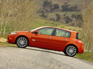 Картинка автомобили renault 2004г au-spec 5-door rs megane