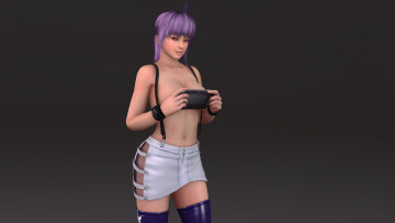 Картинка 3д+графика аниме+ anime фон взгляд девушка