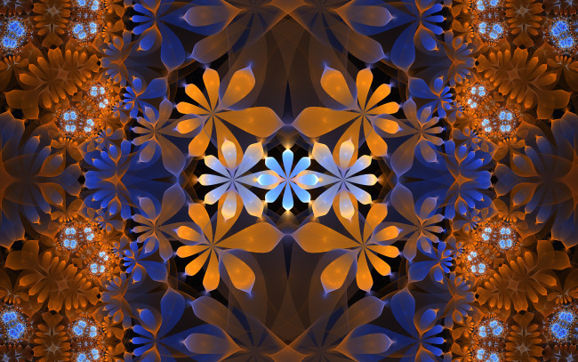 Обои картинки фото 3д графика, фракталы , fractal, цвета, фон, узор