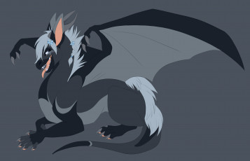 Картинка рисованное животные +сказочные +мифические фон дракон