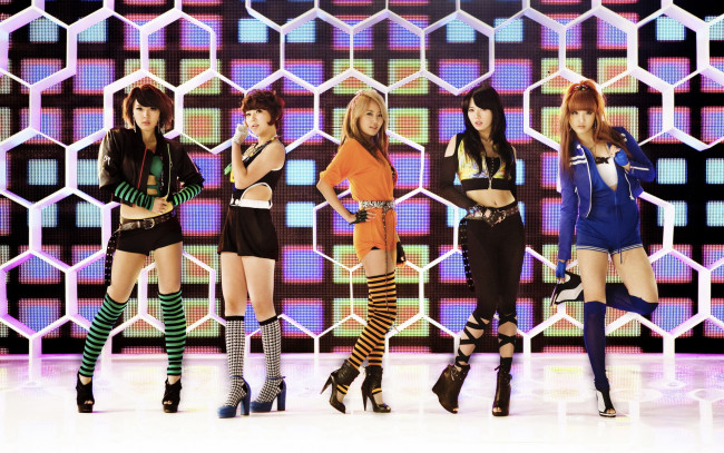 Обои картинки фото 4 minute, музыка, - k-pop, поп, ритм-н-блюз, k-pop, хип-хоп, корея