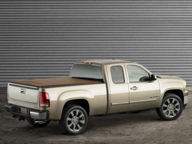 Обои картинки фото gmc sierra texas extended cab concept 2006, автомобили, gm-gmc, 2006, concept, cab, extended, texas, sierra, gmc