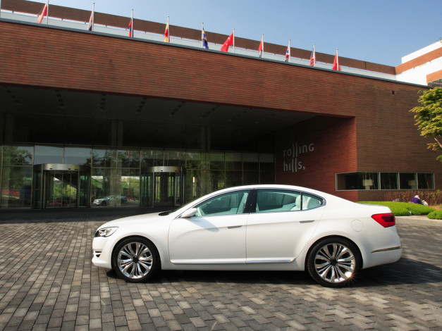 Обои картинки фото kia knd-5 concept 2009, автомобили, kia, 2009, concept, knd-5