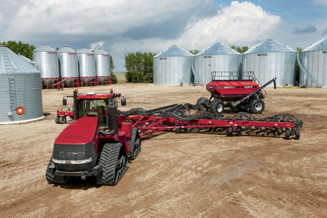 Обои картинки фото техника, тракторы на гусенецах, case