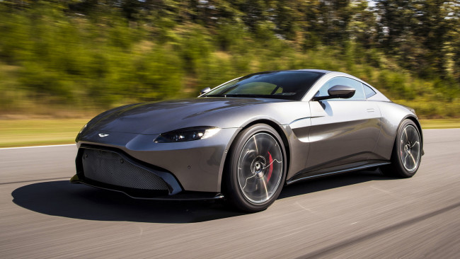Обои картинки фото aston martin vantage 2019, автомобили, aston martin, 2019, vantage, aston, martin