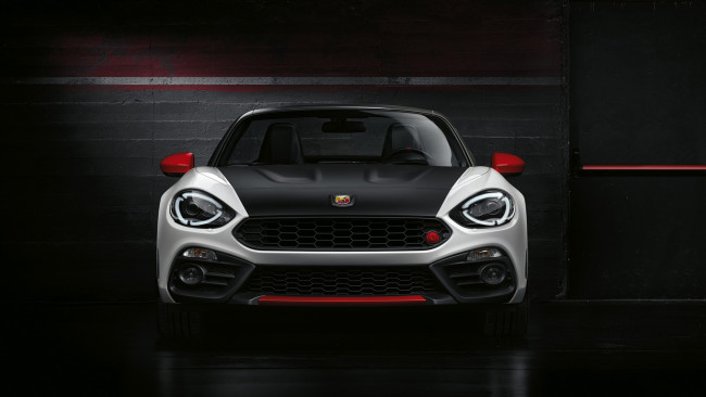 Обои картинки фото fiat abarth 124 spider 2017, автомобили, fiat, spider, abarth, 124, 2017