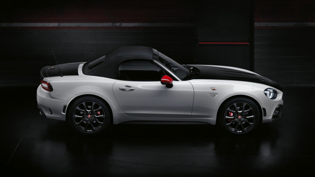 Обои картинки фото fiat abarth 124 spider 2017, автомобили, fiat, abarth, 124, spider, 2017