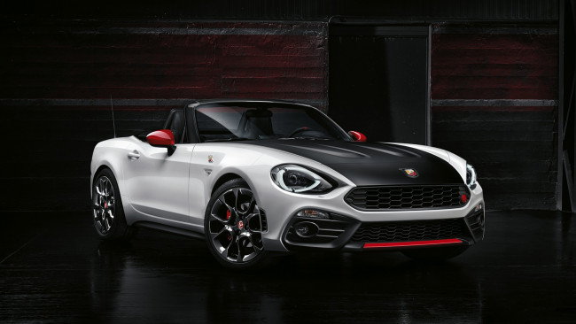Обои картинки фото fiat abarth 124 spider 2017, автомобили, fiat, abarth, 124, spider, 2017