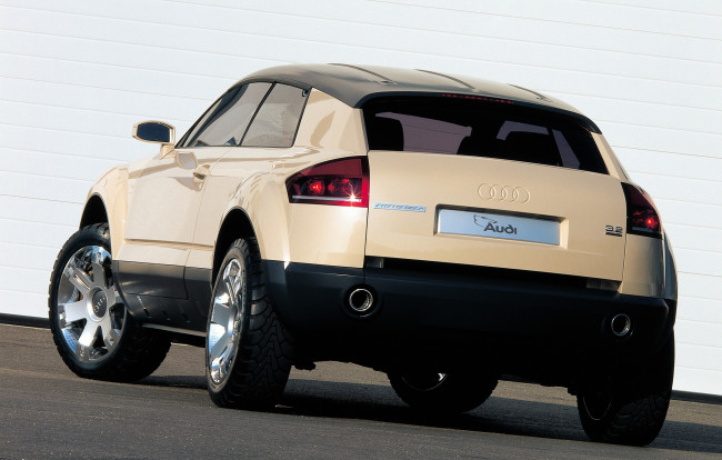 Обои картинки фото audi steppenwolf concept 2000, автомобили, audi, concept, steppenwolf, 2000