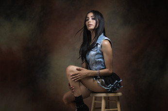 Картинка девушка девушки -unsort+ брюнетки темноволосые модель