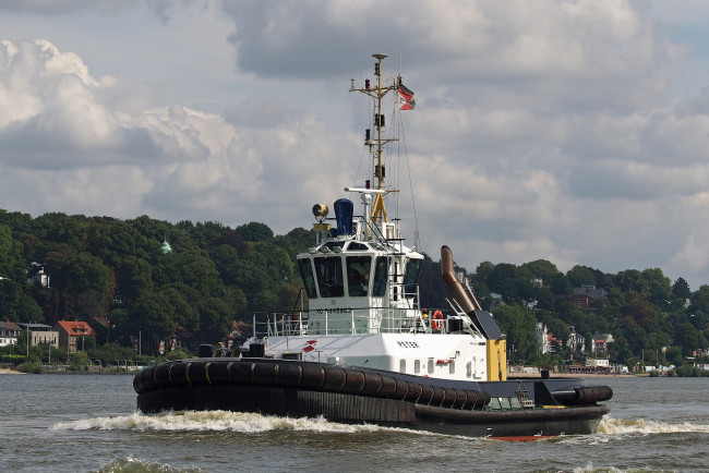 Обои картинки фото корабли, баркасы ,  буксиры, буксир