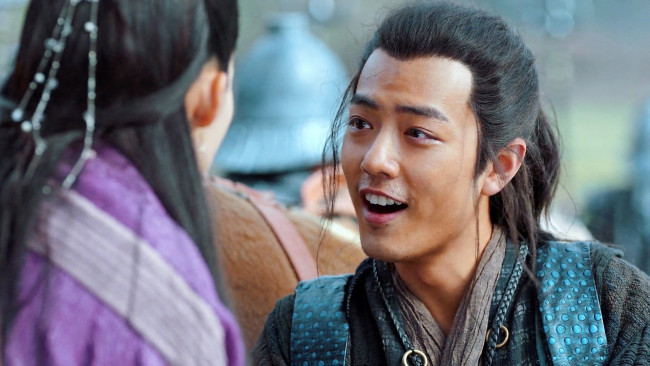 Обои картинки фото кино фильмы, the wolf, цзичун, лицо, девушка, разговор