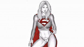 Картинка рисованное elberty+oliveira девушка фон взгляд униформа плащ