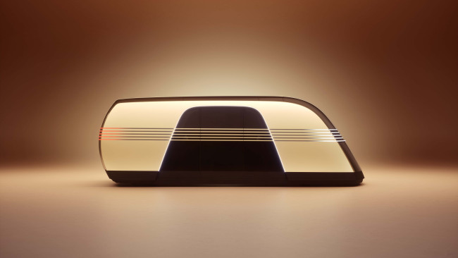 Обои картинки фото автомобили, tesla, robovan, 2024, кoнцeпт, электрический, автобус, студия