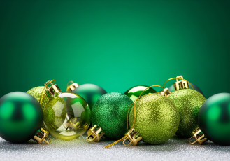 обоя праздничные, шары, новогодняя