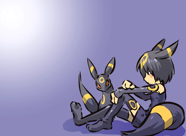 Обои картинки фото видео игры, pokemon, покемон, уши, костюм