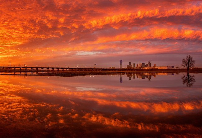 Обои картинки фото города, - улицы,  площади,  набережные, закат, рассвет