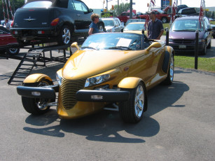 Картинка plymouth prowler автомобили выставки уличные фото