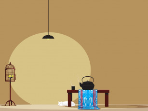 обоя векторная, графика