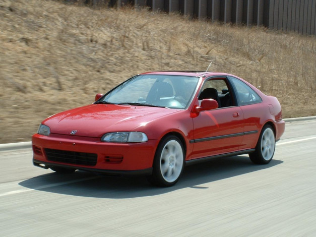 Обои картинки фото honda, civic, автомобили