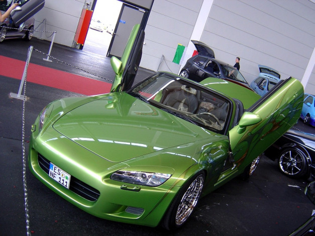 Обои картинки фото honda, s2000, автомобили