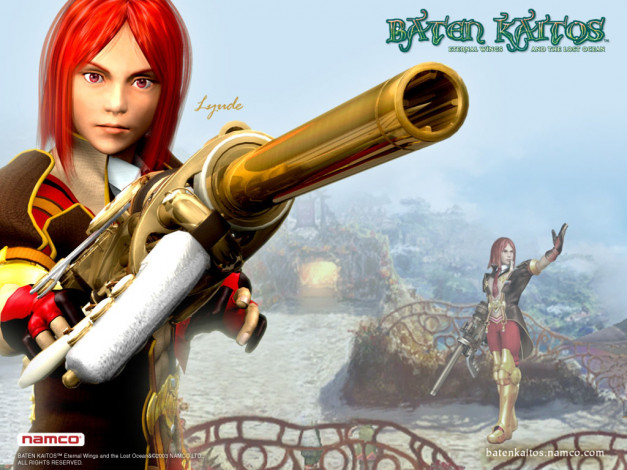 Обои картинки фото видео, игры, baten, kaitos, eternal, wings, and, the, lost, ocean