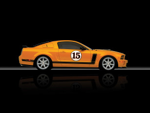 Картинка 2007 saleen 302 parnelli jones limited edition mustang автомобили ford