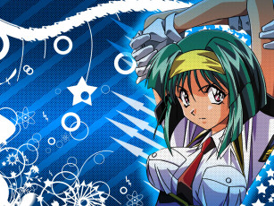 Картинка аниме burn up