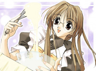 обоя аниме, happy, lesson