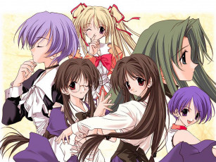 обоя аниме, happy, lesson