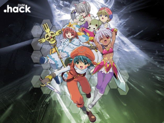 Обои картинки фото аниме, hack, sign