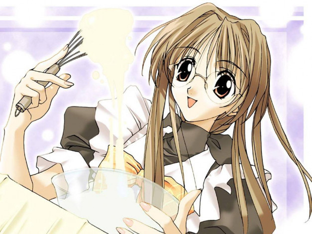 Обои картинки фото аниме, happy, lesson