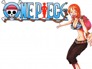Картинка аниме one piece nami
