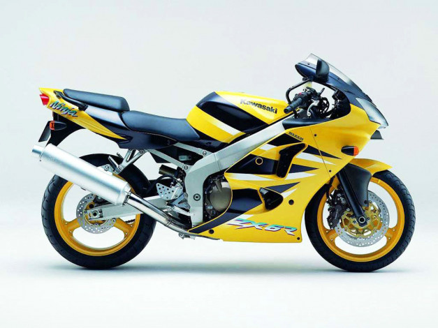 Обои картинки фото мотоциклы, kawasaki