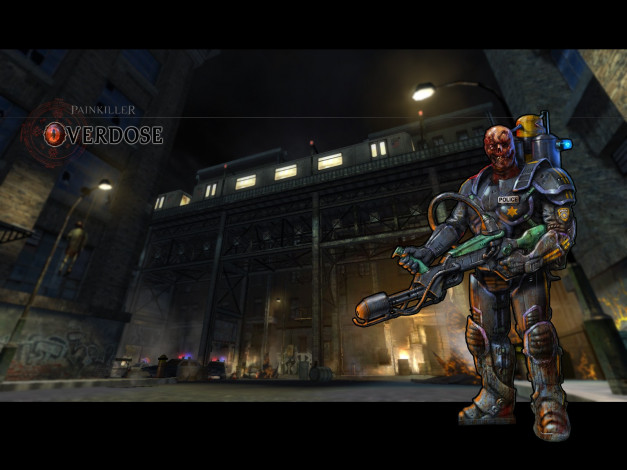 Обои картинки фото painkiller, overdose, видео, игры