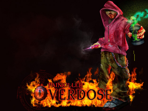 Обои картинки фото painkiller, overdose, видео, игры