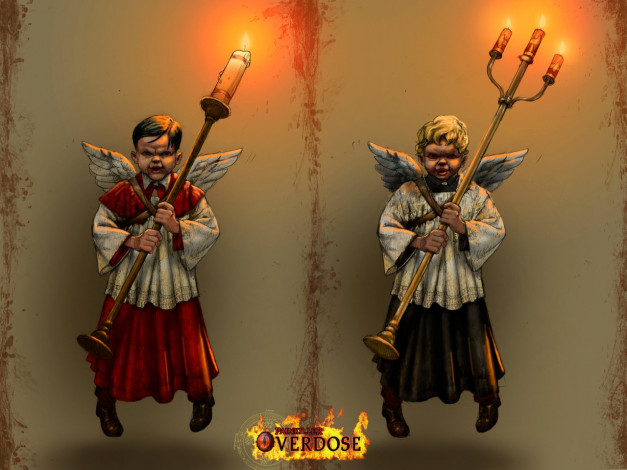 Обои картинки фото painkiller, overdose, видео, игры