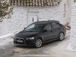 Картинка mitsubishi lancer sportback автомобили