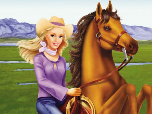 Картинка мультфильмы barbie