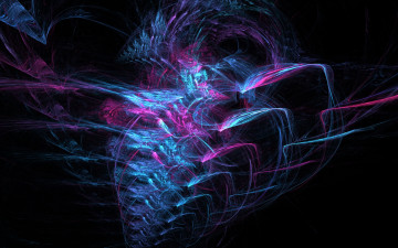 Картинка 3д графика abstract абстракции