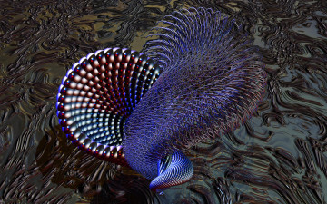 Картинка 3д графика fractal фракталы